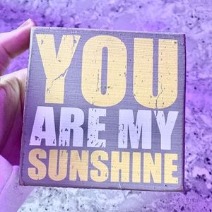 Cute decorative sign